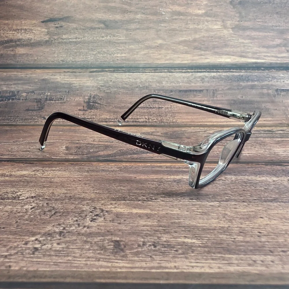 DKNY DY 4618 3417 Burgundy Clear Rectangle Eyeglasses Frames 50-15-135